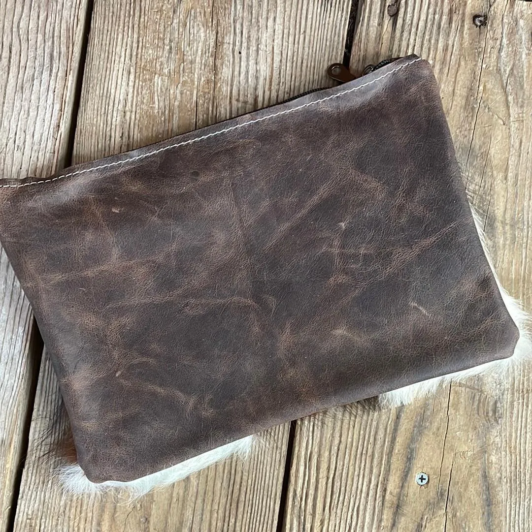066 Banker's Bag - Tricolor w/ Burnt Brands