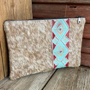 086 Banker's Bag - Longhorn w/ Fiesta Navajo