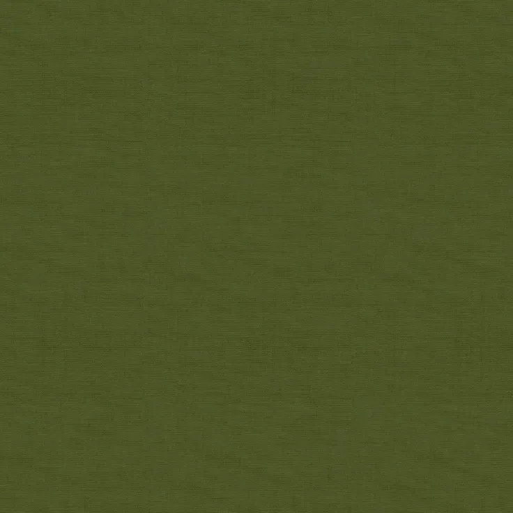 100% Cotton Linen Texture - Olive by Makower