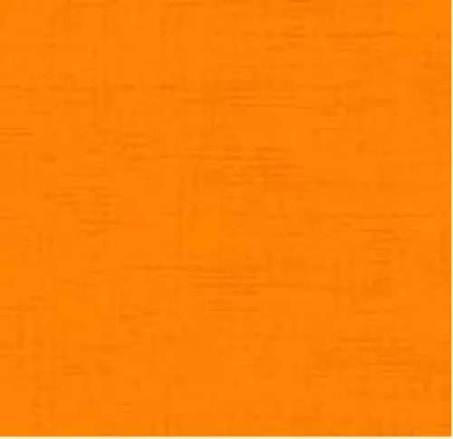 100% Cotton Linen Texture - Orange by Makower