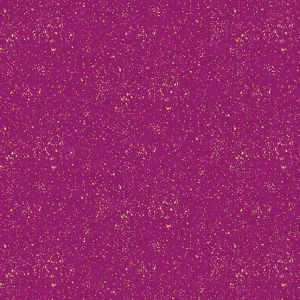 100% Cotton Metallic Linen Texture - Claret By Makower