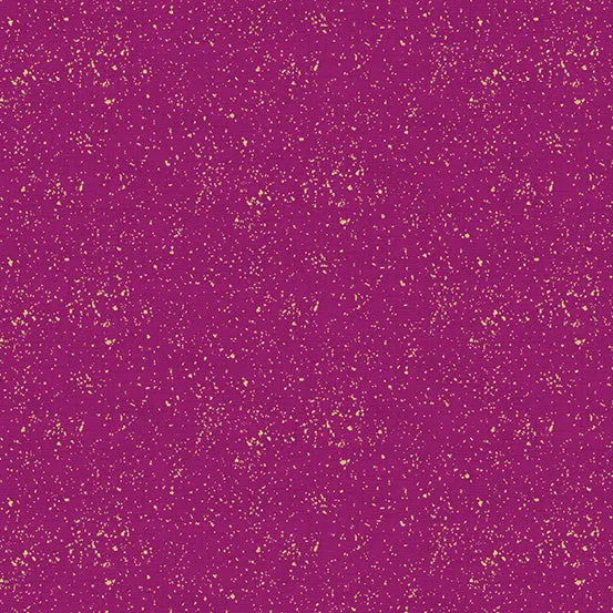 100% Cotton Metallic Linen Texture - Claret By Makower