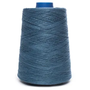 100% Linen Yarn - Denim Blue