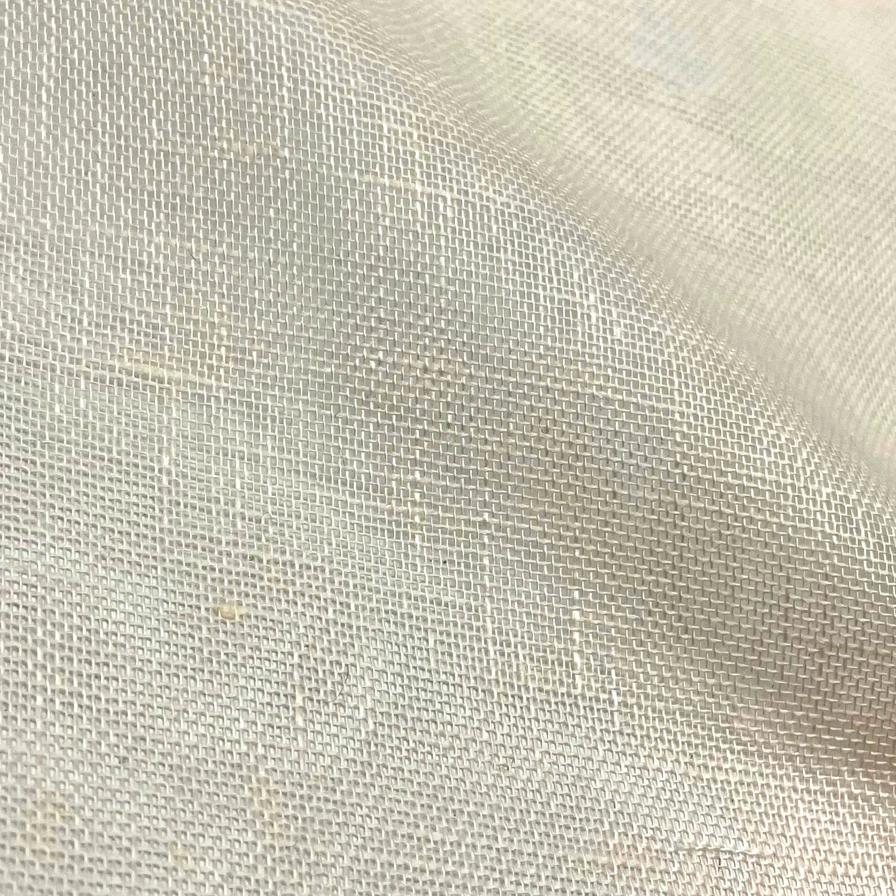 100% Natural Sheer Linen Fabric By The Yard/CL1050