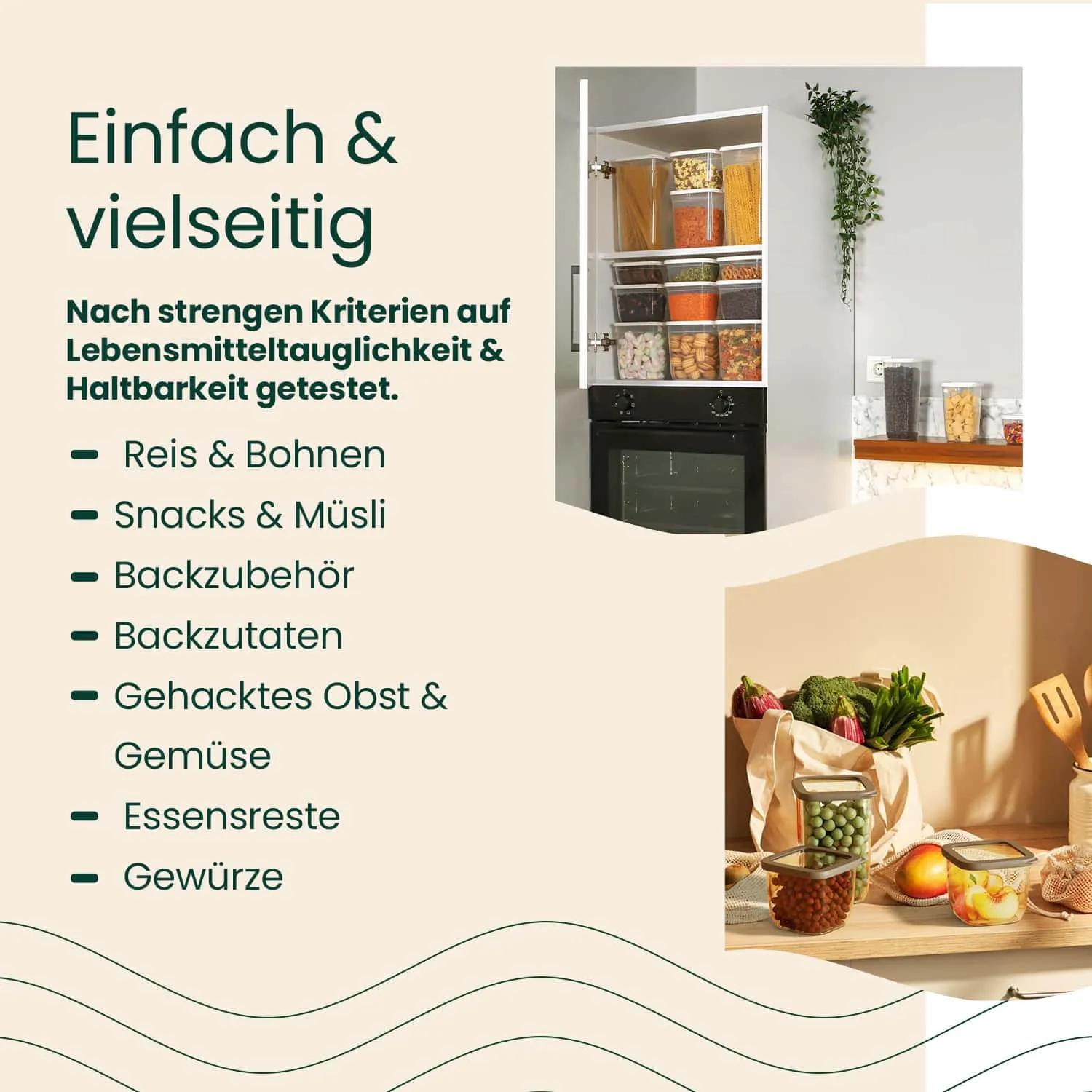 12x1750 ml - Vorratsdosen mit Deckel