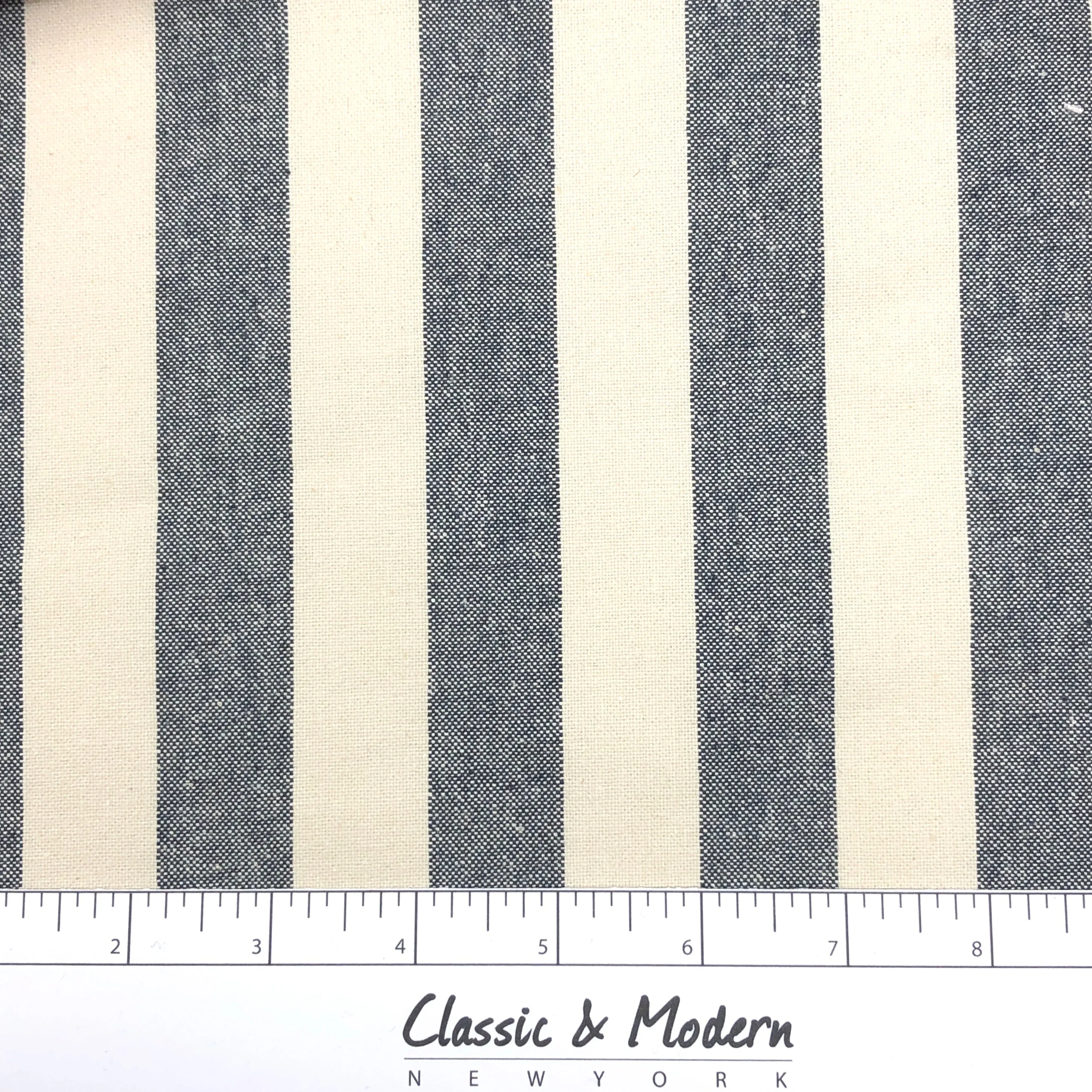 1" Stripe Cotton Fabric By The Yard/CL1025