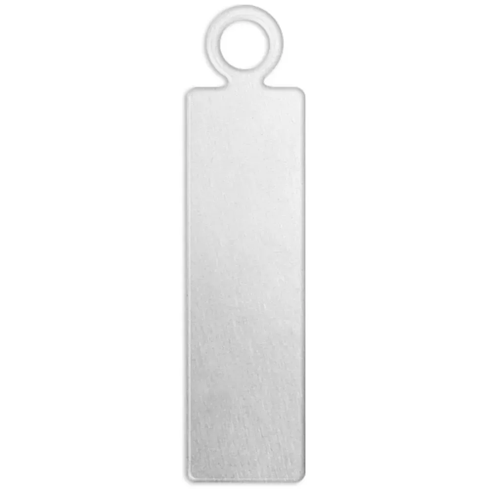 20 x ImpressArt Metal Tags 20x5mm Motif Embossing Stamp Jewellery Making Supplies
