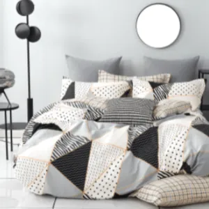 200 Thread Count Cotton Printed Panama Duvet Covers Set