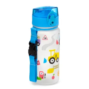 350ml Shatterproof Pop Top Children's Water Bottle - Little Tractors