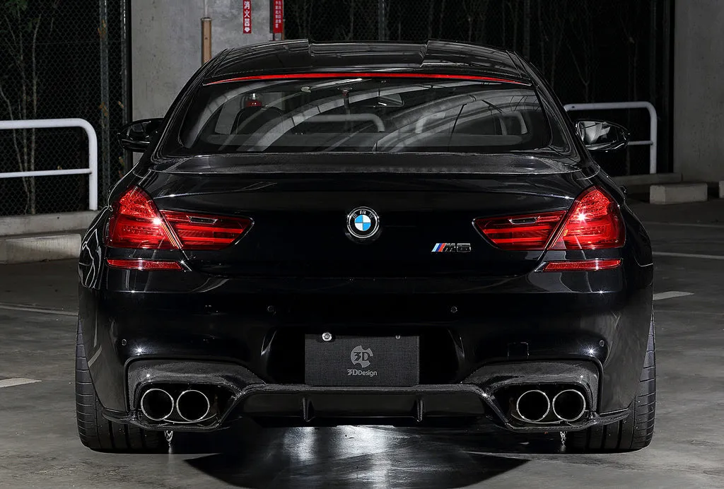 3D Design F06 / F13 6-Series Carbon Trunk Spoiler
