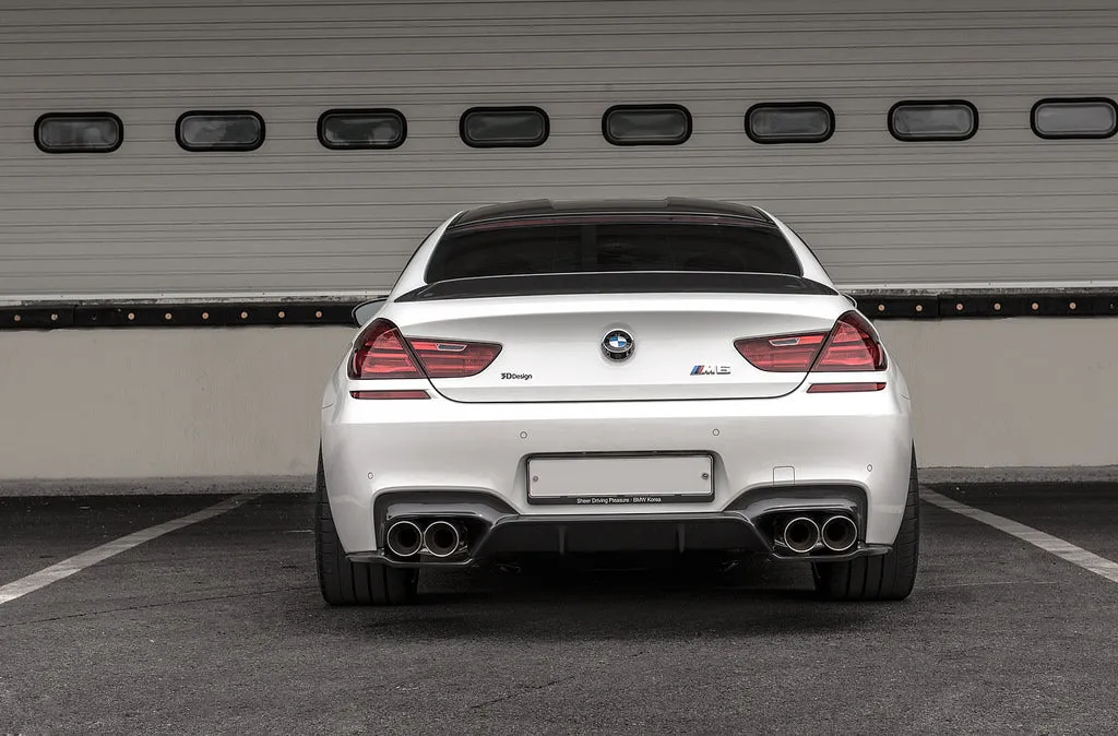 3D Design F06 / F13 6-Series Carbon Trunk Spoiler