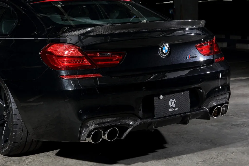 3D Design F06 / F13 6-Series Carbon Trunk Spoiler