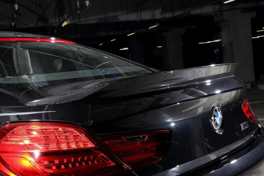 3D Design F06 / F13 6-Series Carbon Trunk Spoiler