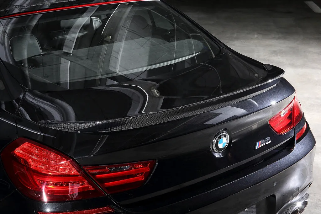 3D Design F06 / F13 6-Series Carbon Trunk Spoiler