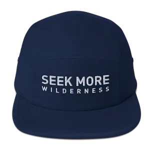 5-Panel Seek More Wilderness Hat  |  Navy