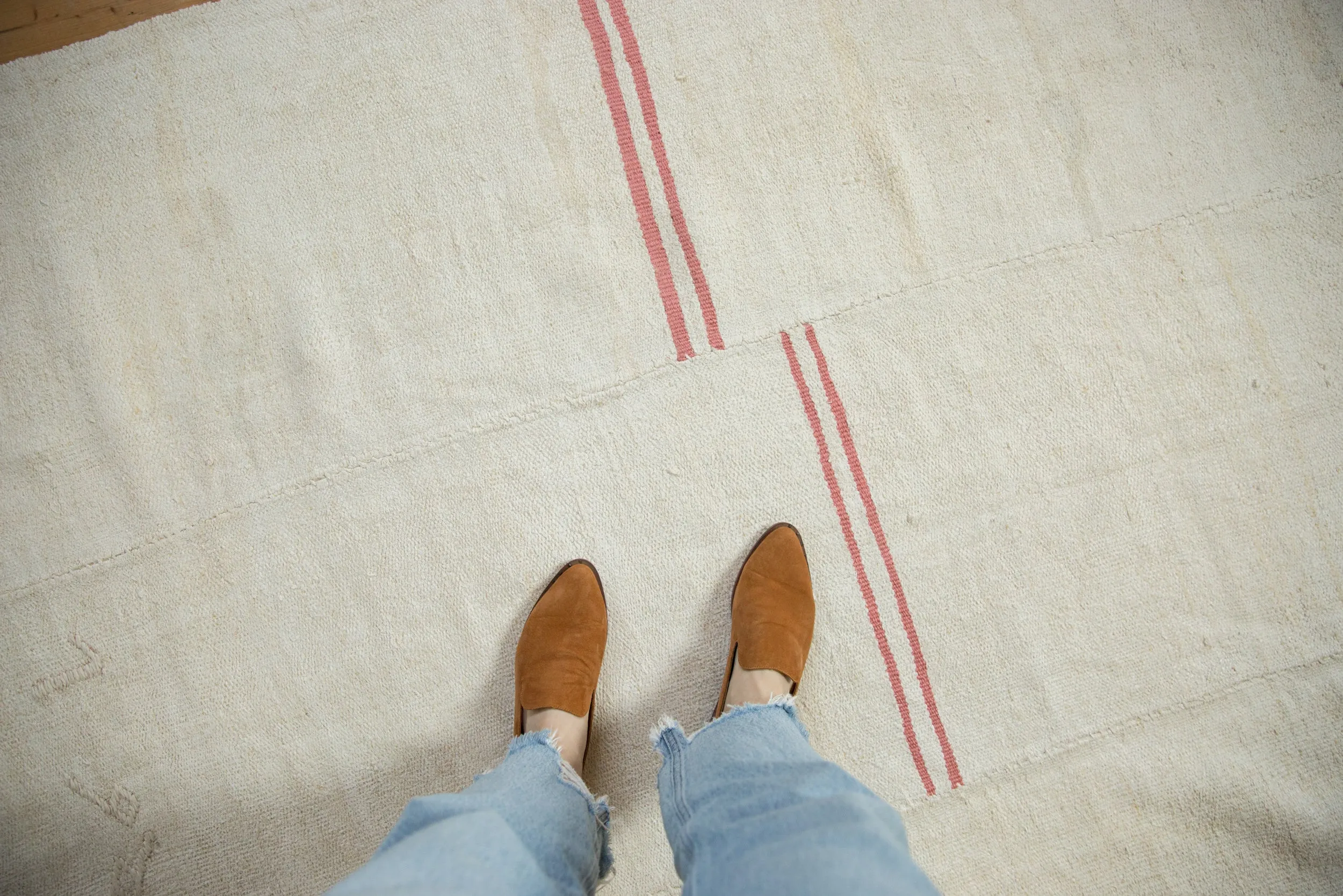 5.5x8.5 Vintage Hemp Kilim Carpet