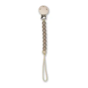Abel pacifier strap - Light brown