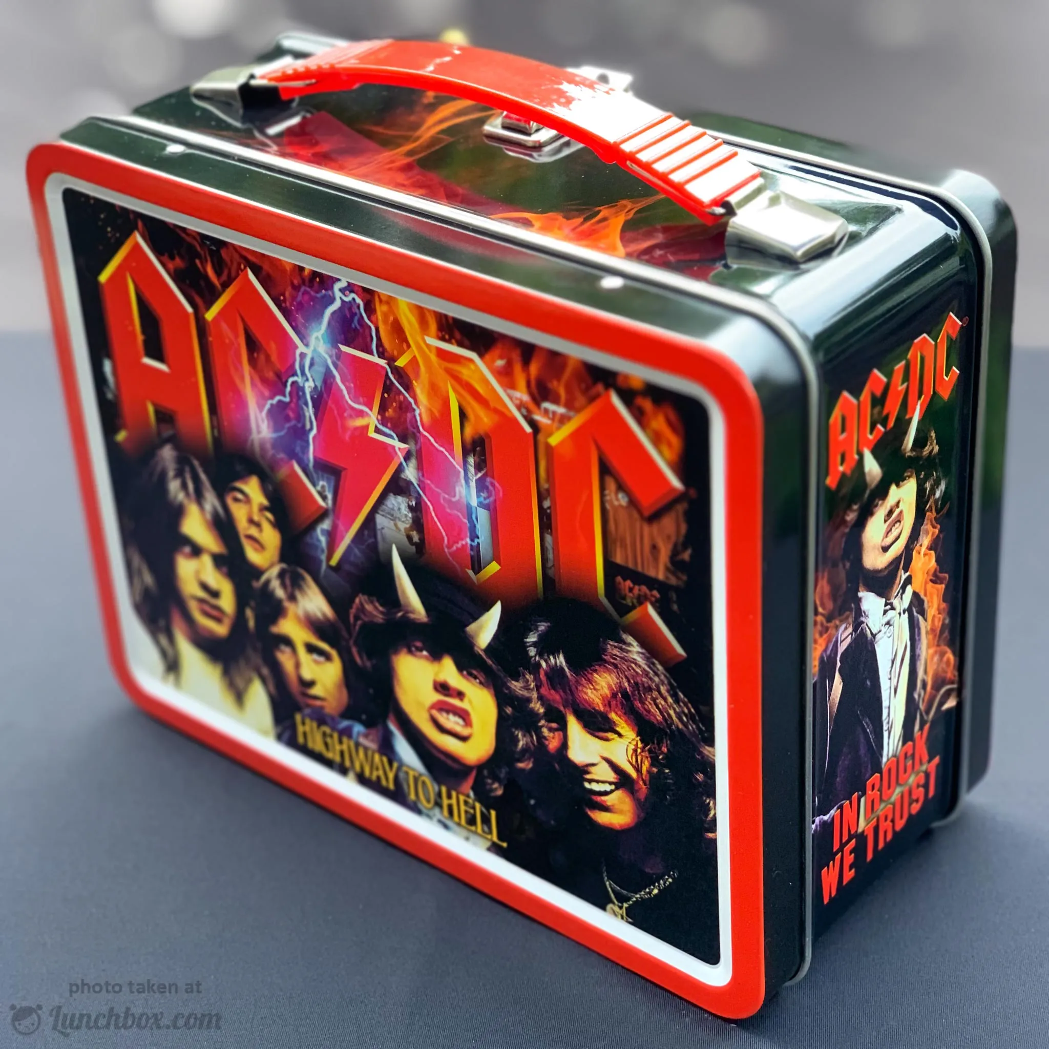 AC/DC Metal Lunch Box
