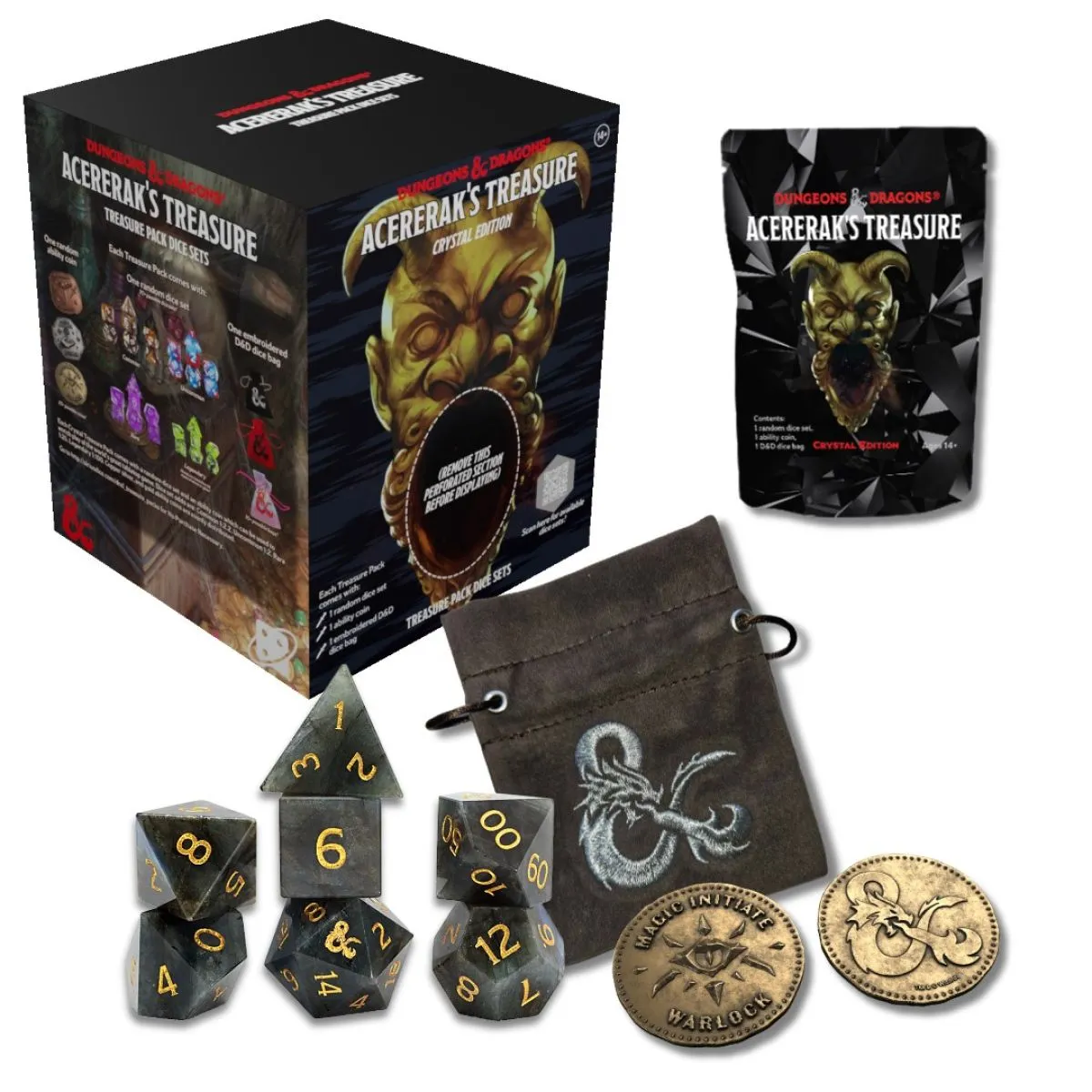 Acererak's Treasure D&D Blind Bag - Sirius Dice Crystal Edition