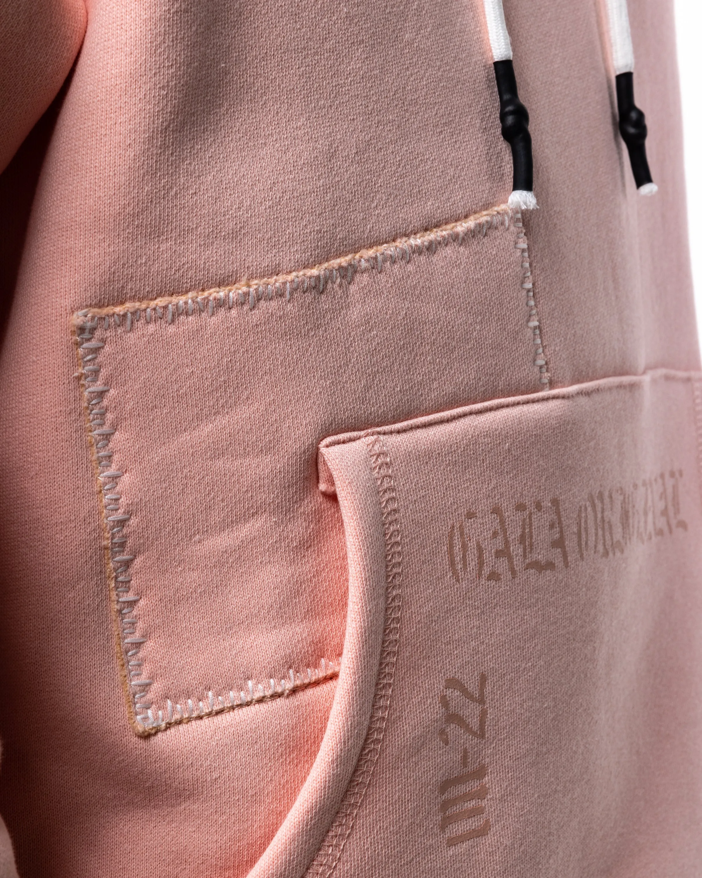 ADAPT OR DIE HOODIE (PINK/LEMONADE)