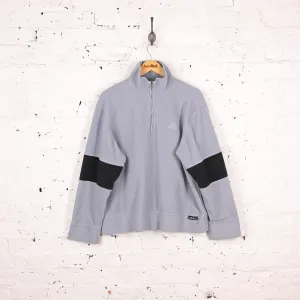 Adidas 90's 1/4 Zip Fleece - Blue - M