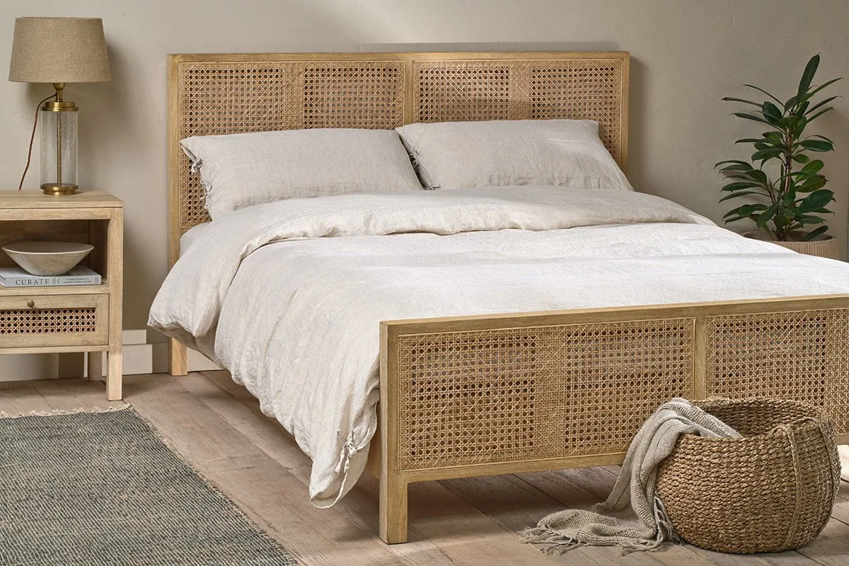 Adya Linen Housewife Pillowcase Pair - Natural
