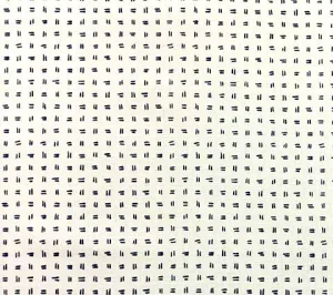 Alan Campbell Fabric: Tate - Custom Navy on Tinted Belgian Linen / Cotton
