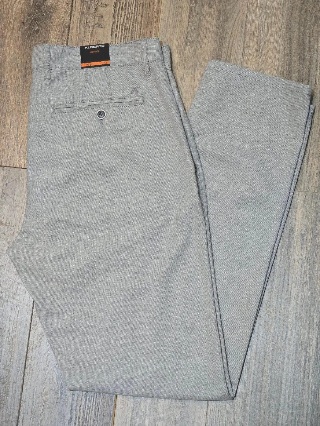 Alberto LOU Regular fit Premium Linen Mix Chinos