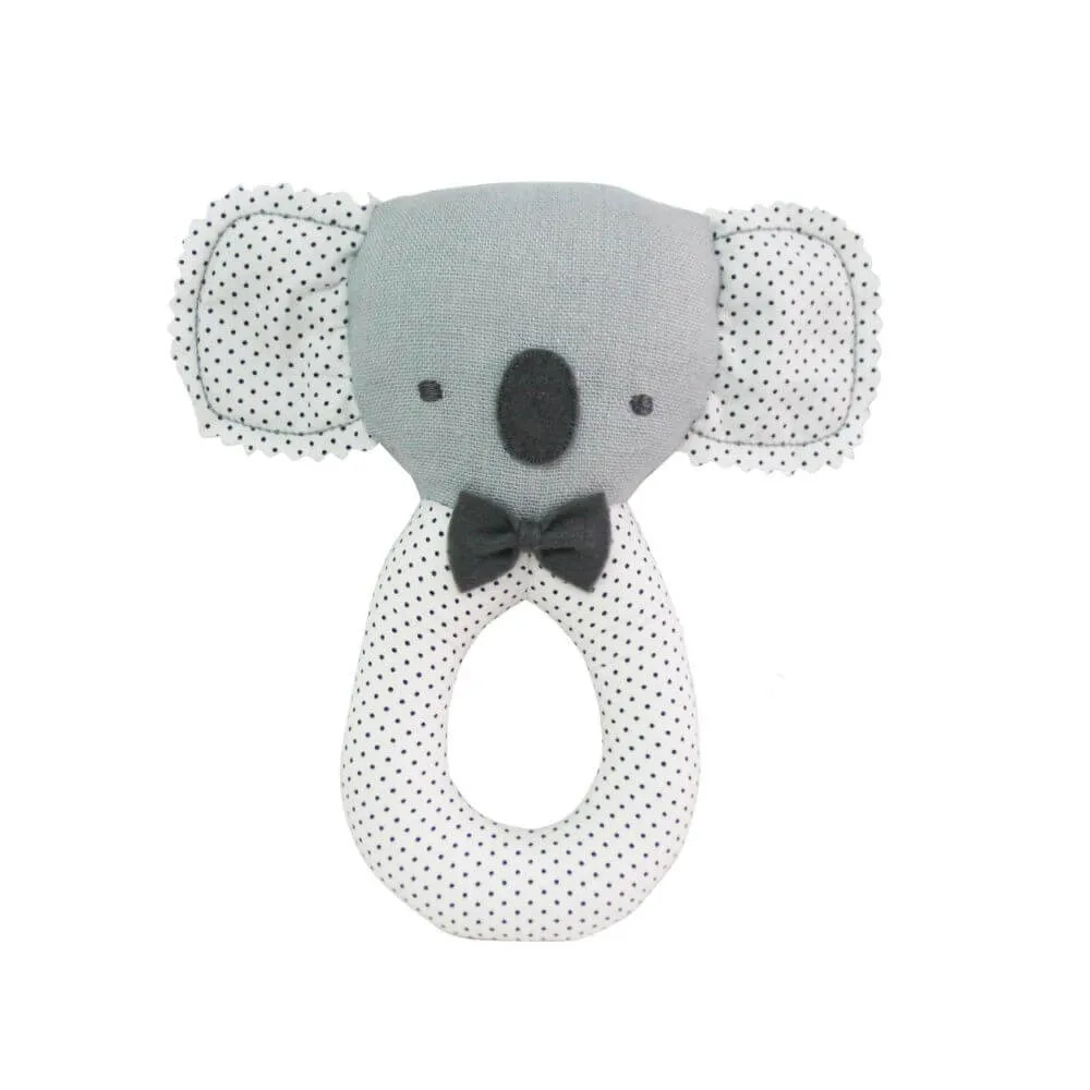 Alimrose Grey Koala Grab Rattle