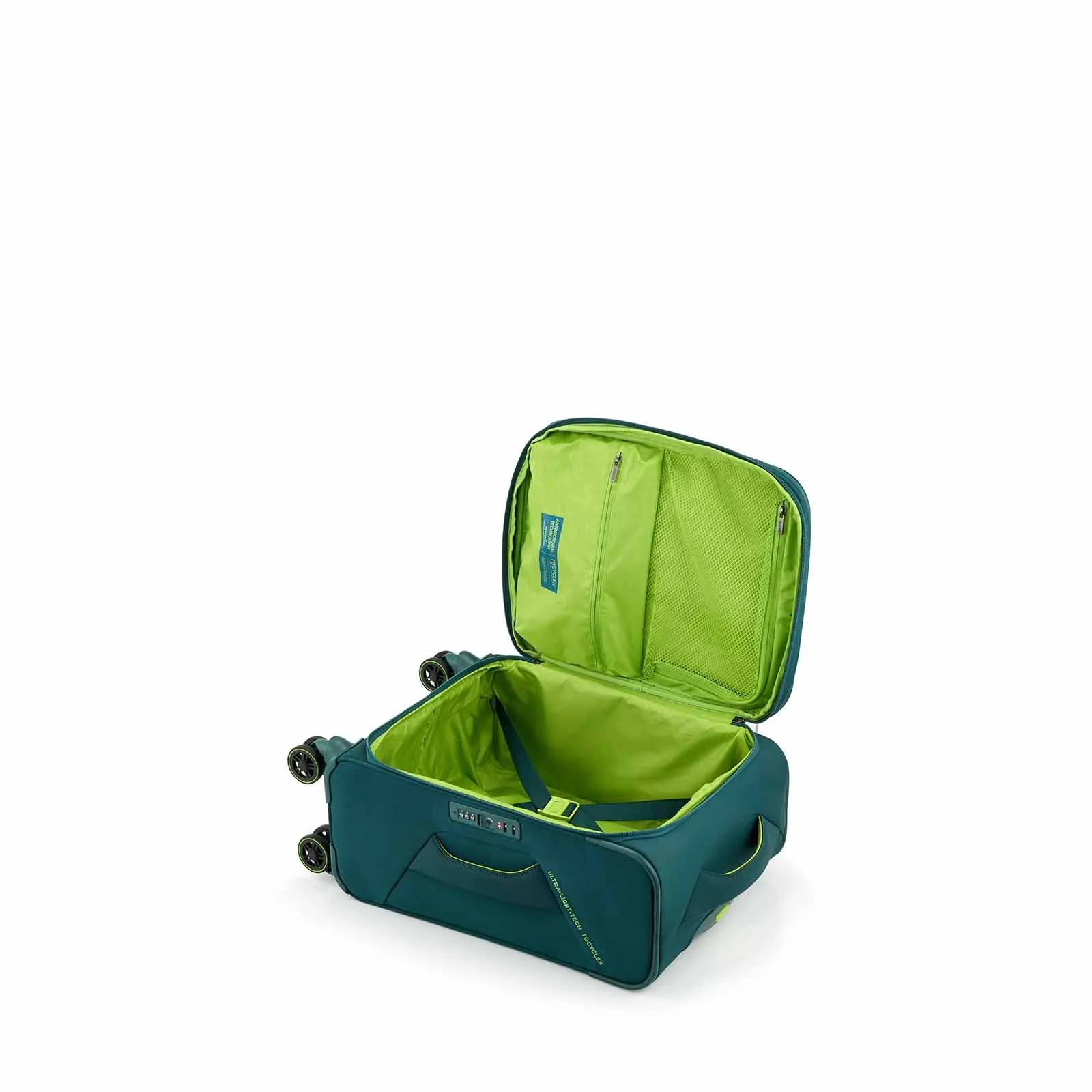 American Tourister Applite 5 Eco 55cm Carry-On Suitcase Varsity Green