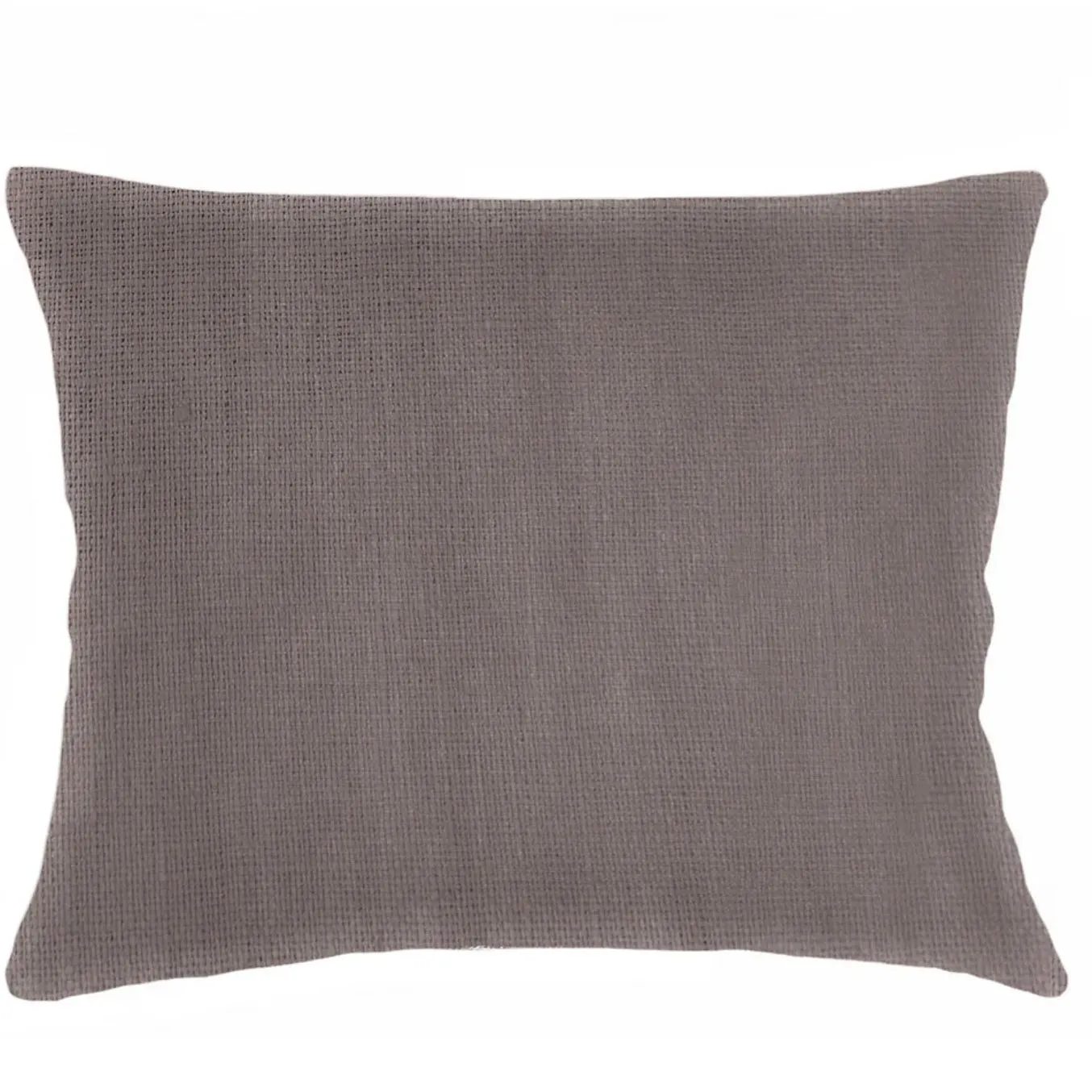 Anaya Home So Soft Linen Taupe Dutch Euro Pillow 28x36 With Down Insert