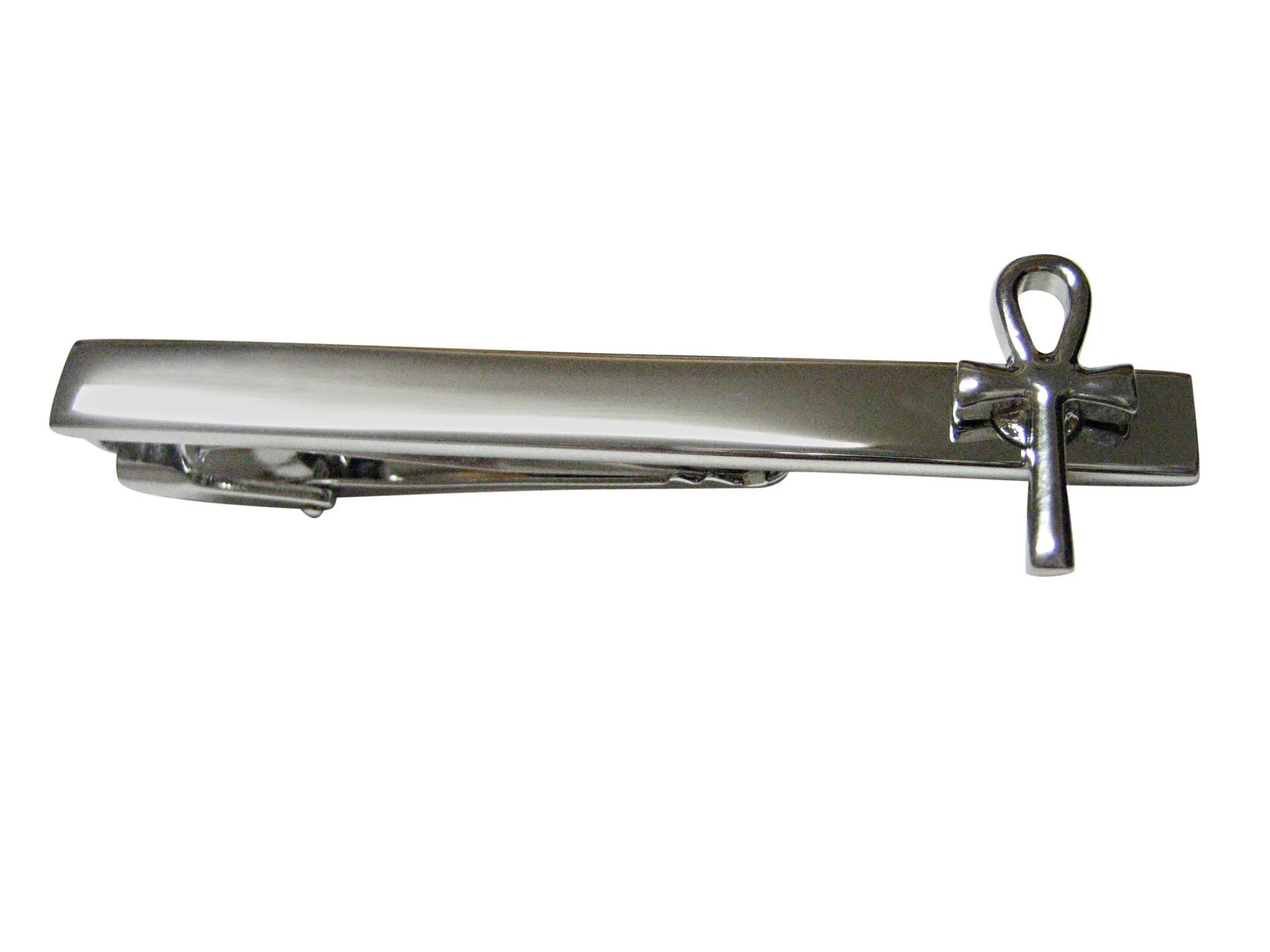 Ankh Cross Square Tie Clip