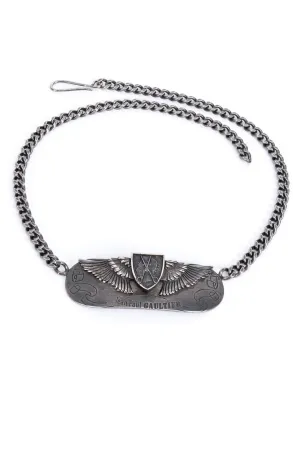 Anniversaire Winged Plate Belt