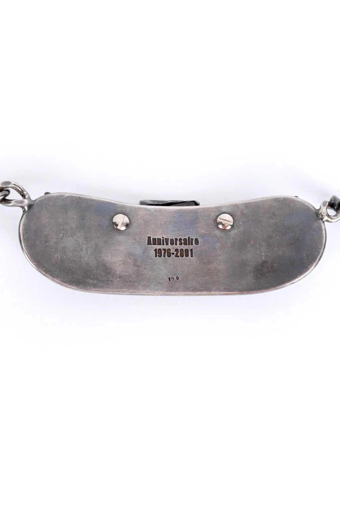 Anniversaire Winged Plate Belt