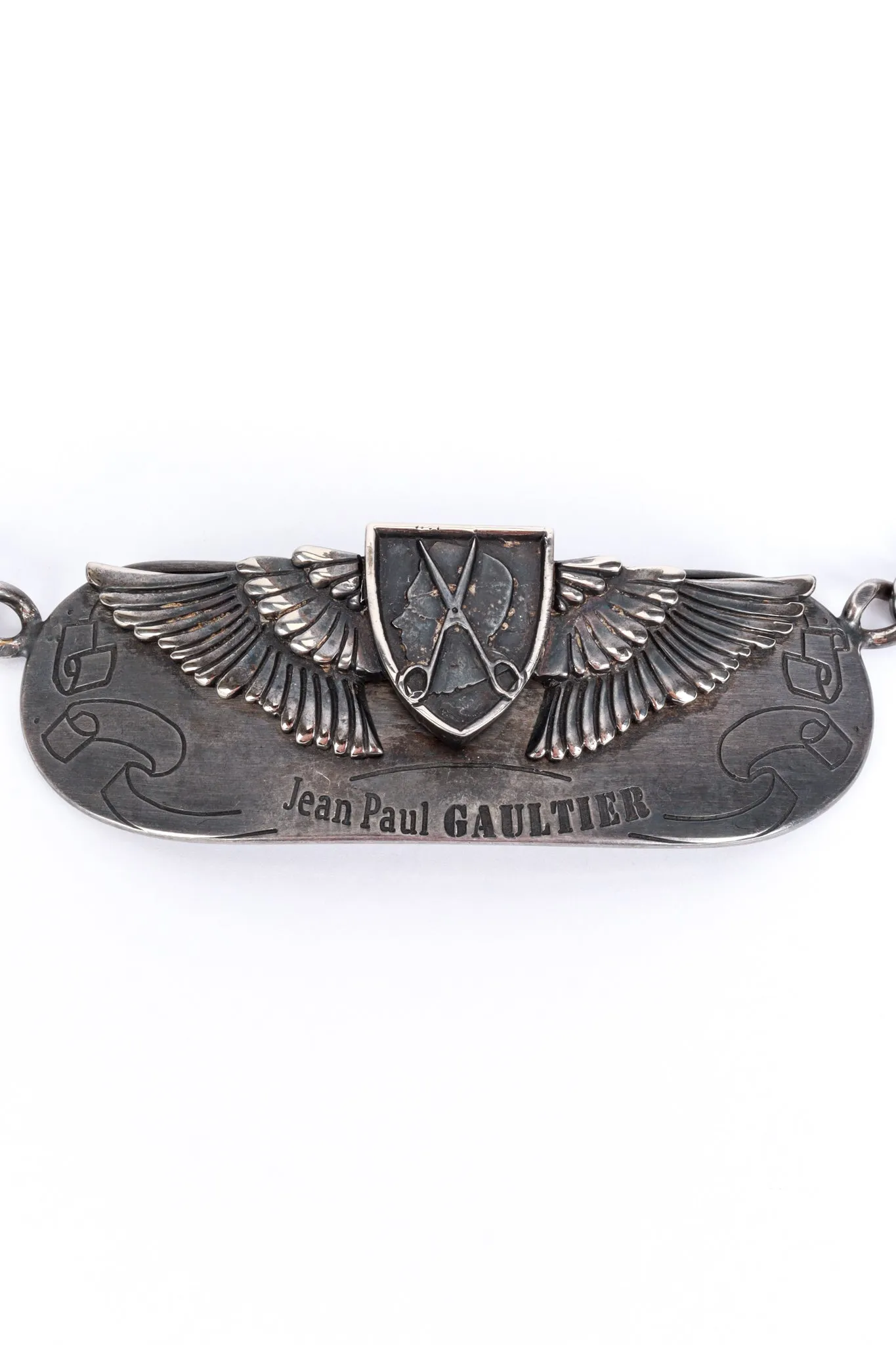 Anniversaire Winged Plate Belt
