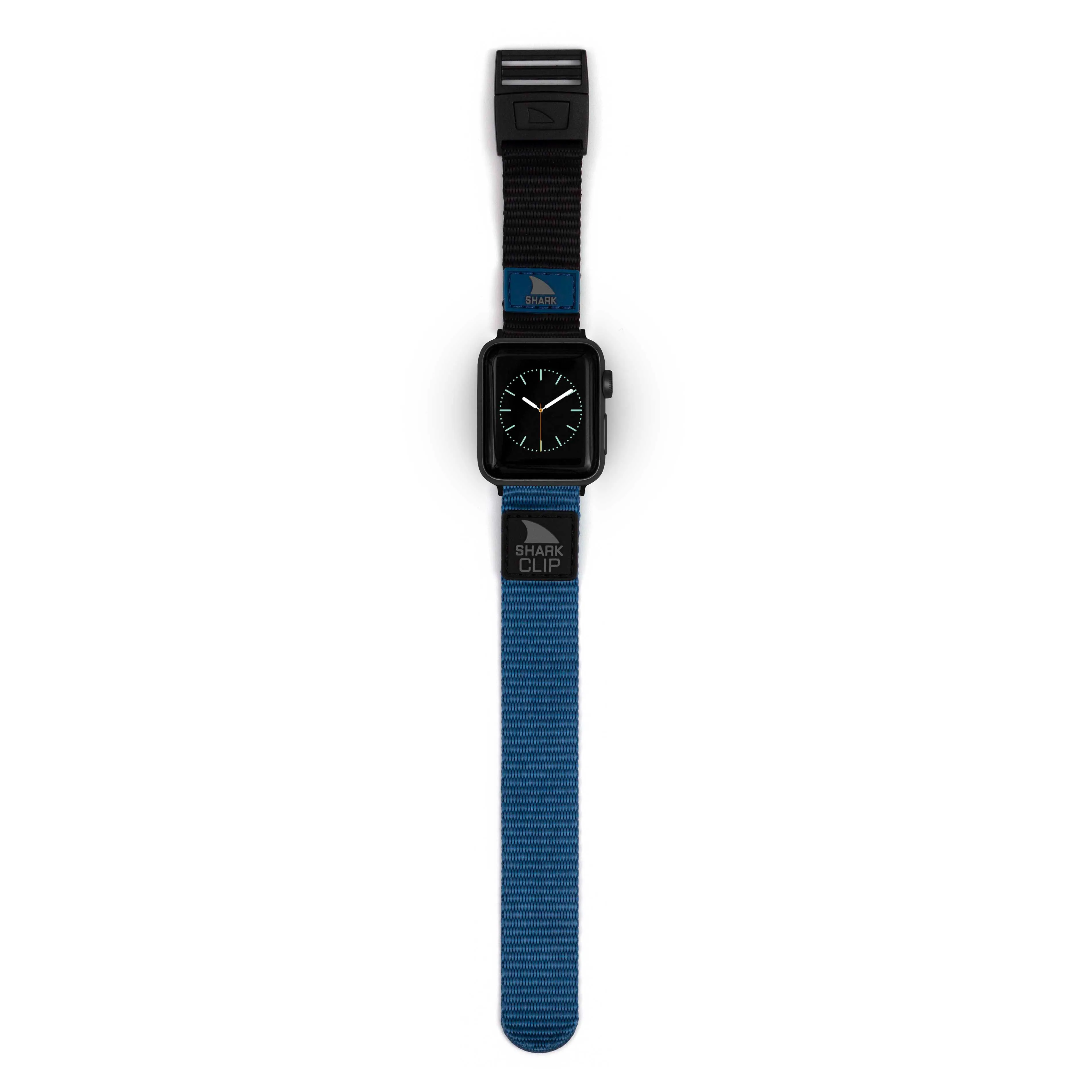 APPLE WATCH™ CLIP STRAP ROYAL BLUE/BLACK