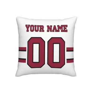 Arizona Cardinals Football Team Decorative Throw Pillow Case Print Personalized Football Style Fans Letters & Number Pillowcase Birthday Gift