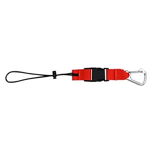 ATORSE Scuba Dive Light Camera BCD Lanyard with Quick Release Buckle Clip Orange B