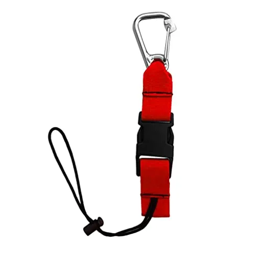 ATORSE Scuba Dive Light Camera BCD Lanyard with Quick Release Buckle Clip Orange B