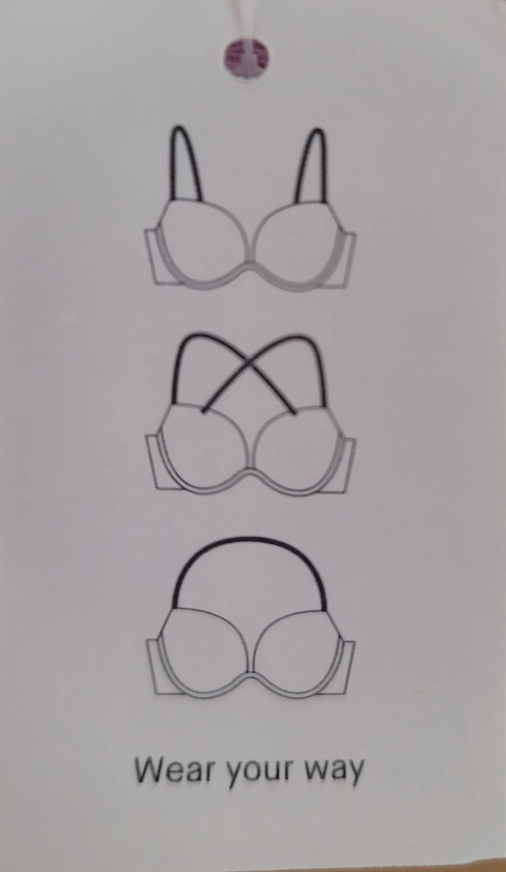 Auden Lace Plunge Coverage Push-Up Bra