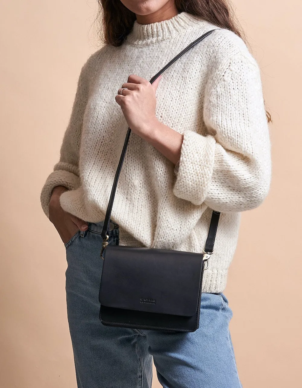 Audrey Mini Bag Classic Leather Black