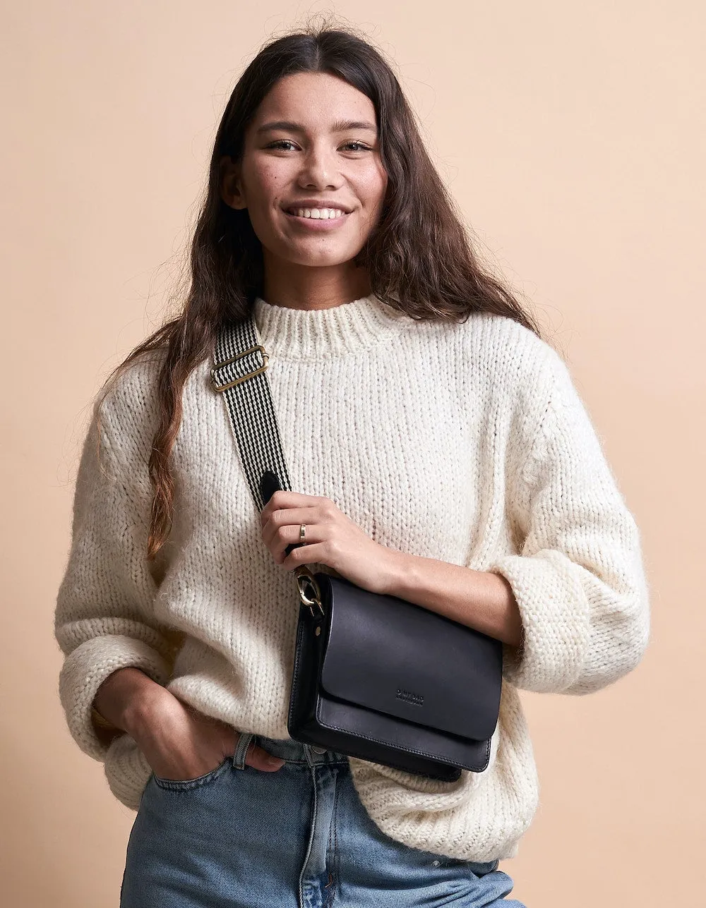 Audrey Mini Bag Classic Leather Black