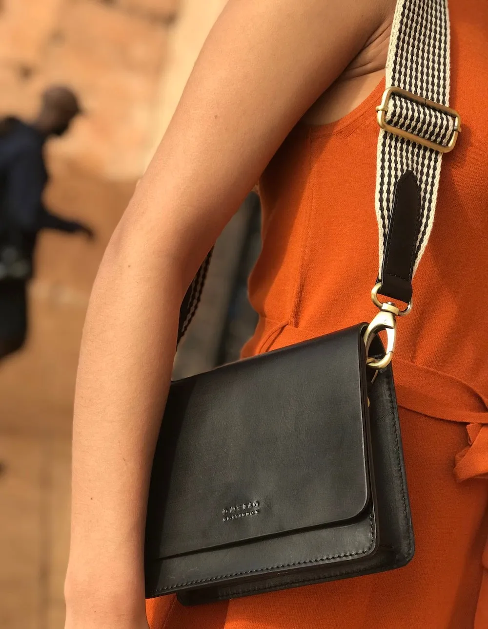 Audrey Mini Bag Classic Leather Black