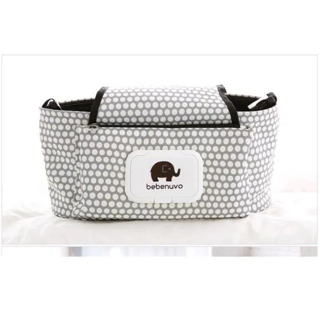 Baby Storage Bag Stroller Organizer