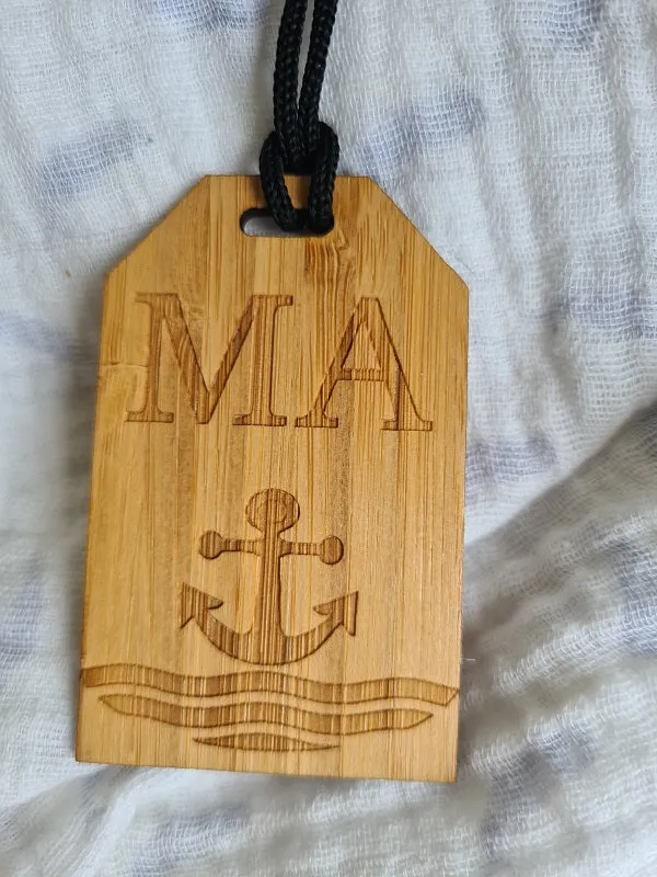 Bag Tag / Luggage Tag - Bamboo Variety