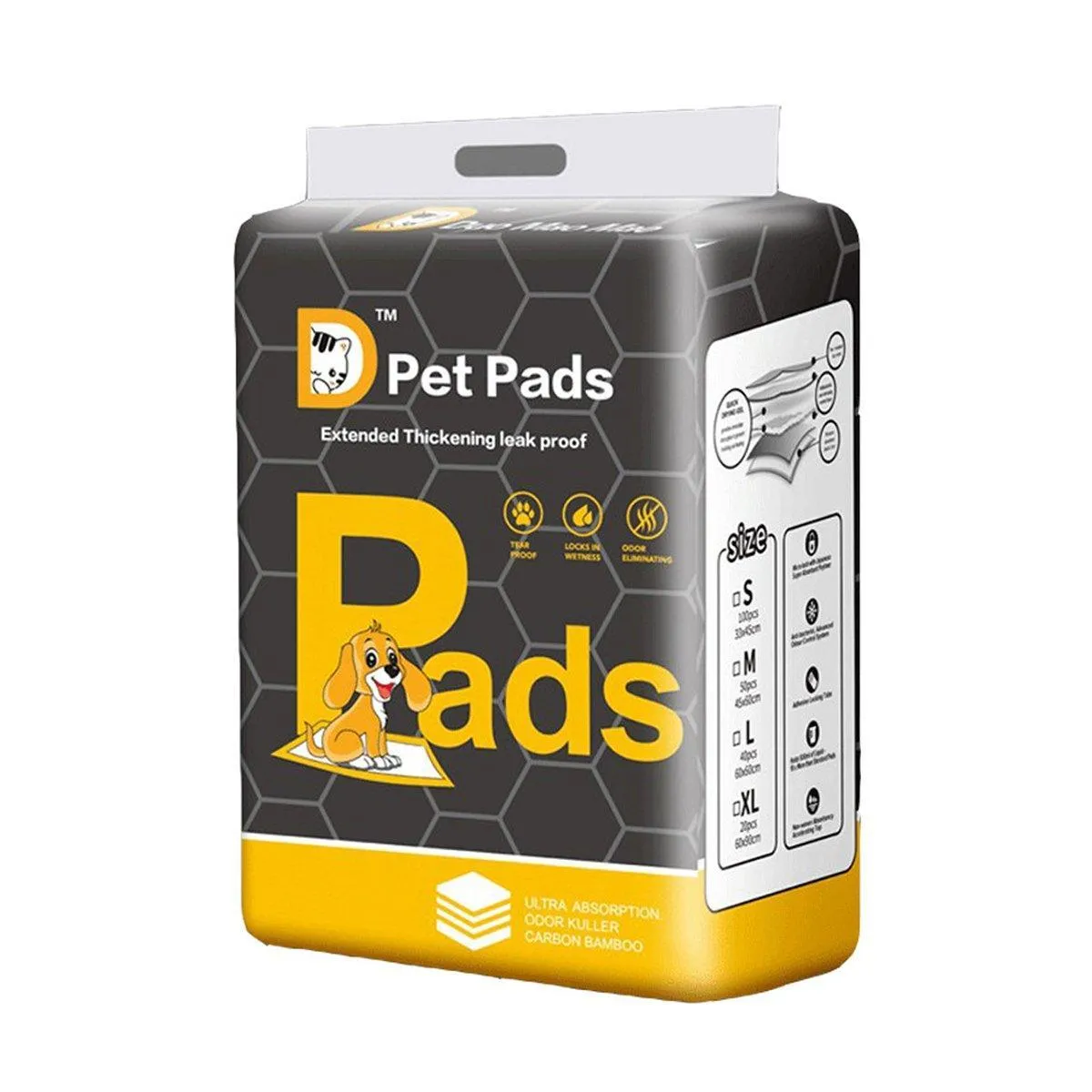 Bamboo Charcoal Deodorant Pet Pads Wholesale for Dogs Cats Fragrant