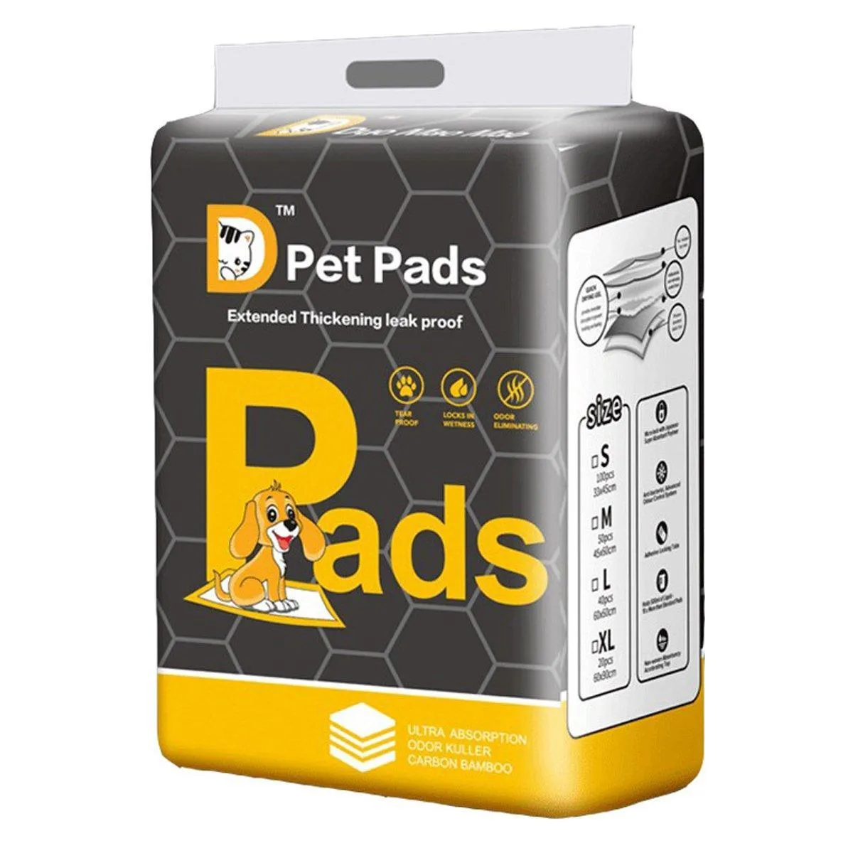 Bamboo Charcoal Deodorant Pet Pads Wholesale for Dogs Cats Fragrant
