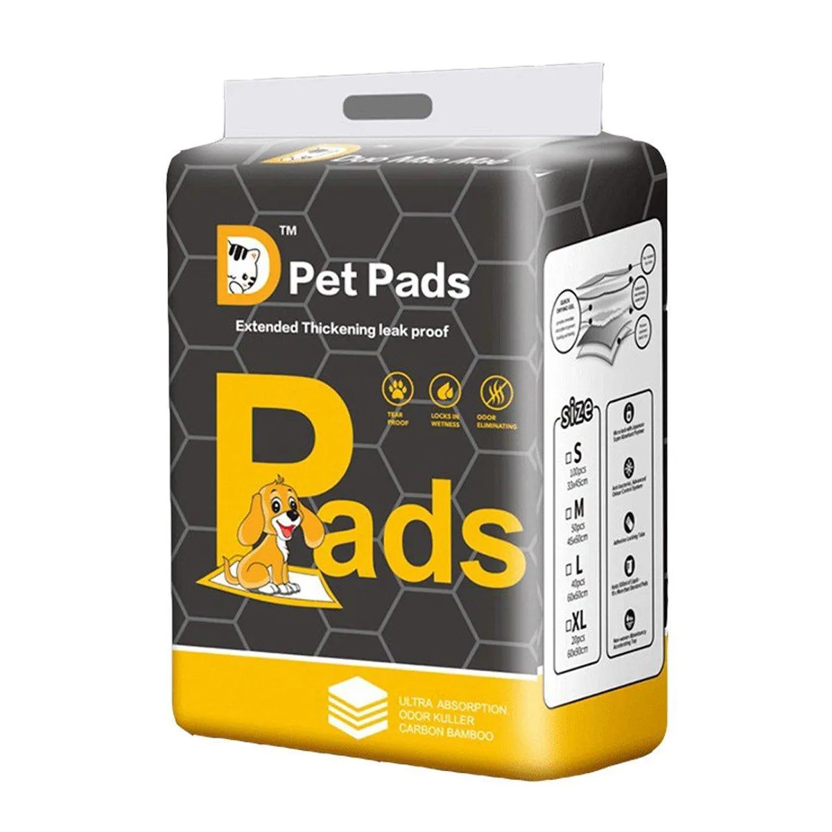 Bamboo Charcoal Deodorant Pet Pads Wholesale for Dogs Cats Fragrant