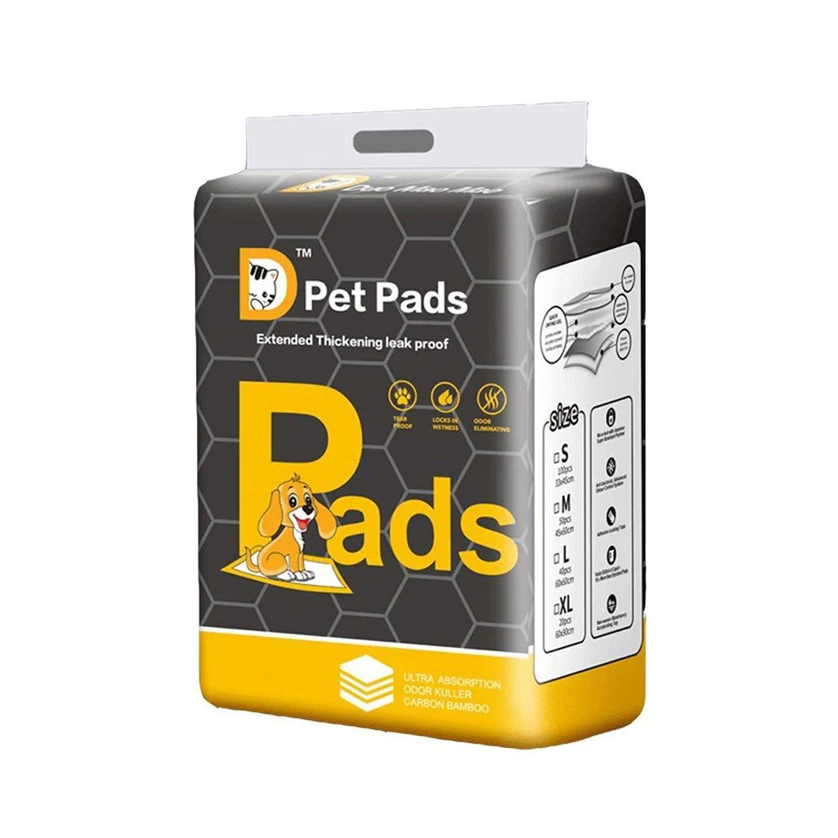 Bamboo Charcoal Deodorant Pet Pads Wholesale for Dogs Cats Fragrant
