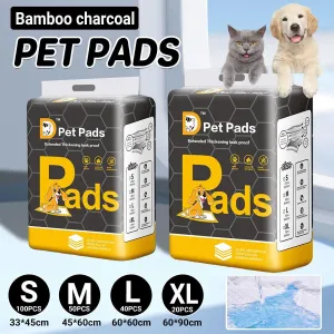 Bamboo Charcoal Deodorant Pet Pads Wholesale for Dogs Cats Fragrant
